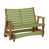 Kiwi Green Top/Antique Mahogany Base
