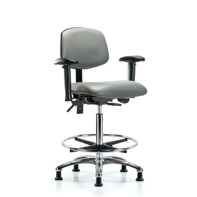 Chaise de travail en vinyle Lakayden