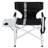 2 Folding Chair With Side Table & Pockets, 400Lbs Load Capacity, Black/Grey, Suited For Outdoor Fun Portable Storage, Great Events-287598098