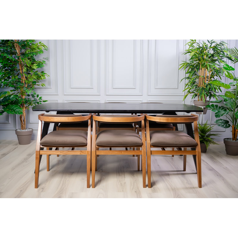 Anvil Dining Table, Black