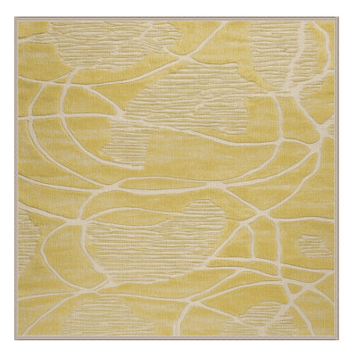 Tapis abstrait lavable à la machine