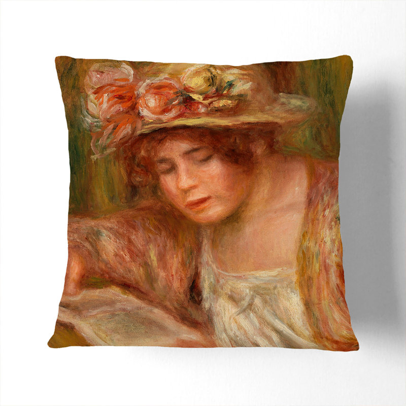 Andree in a Hat Scatter Cushion, 40cm H x 40cm W x 15cm D