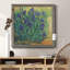 Irises en fleurs II - Art mural encadré sur toile-62718867-62718866