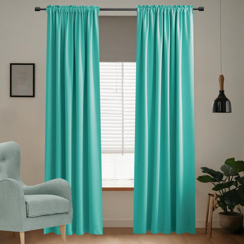 Ensemble de 2 rideaux obscurcissant, 52" W x 96" L