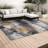 Machine Washable Indoor/Outdoor Chantille ACN2881 Abstract Rug-81435918-81435919