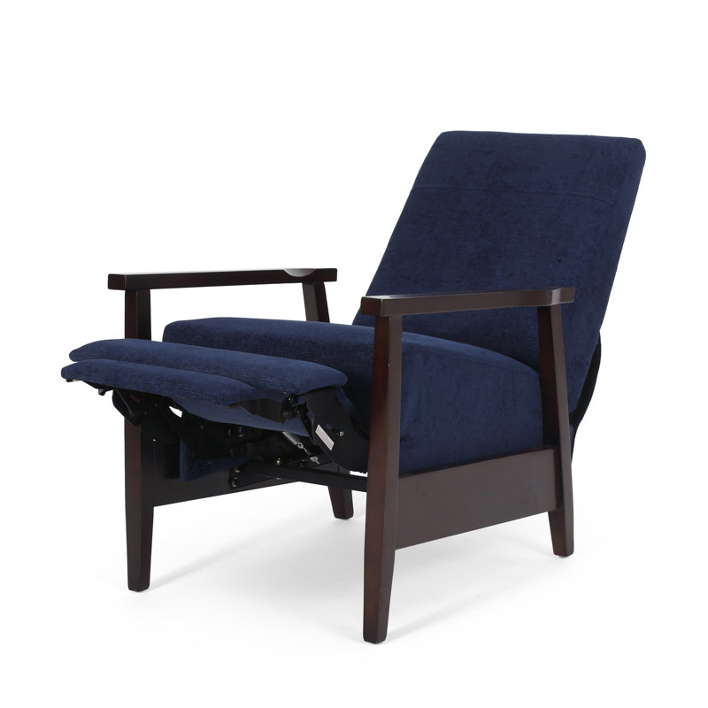 Fauteuil inclinable Kalstrom, Navy Blue 100% Polyester