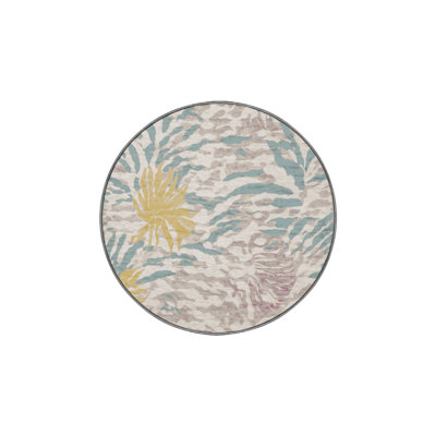 Machine Washable Gray Area Rug