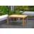 Rafael 59" W x 59" D Square Solid Wood Weather-Resistant Outdoor Dining Table with Umbrella Hole 
