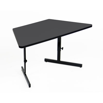 Height Adjustable Training Table with Modesty Panel