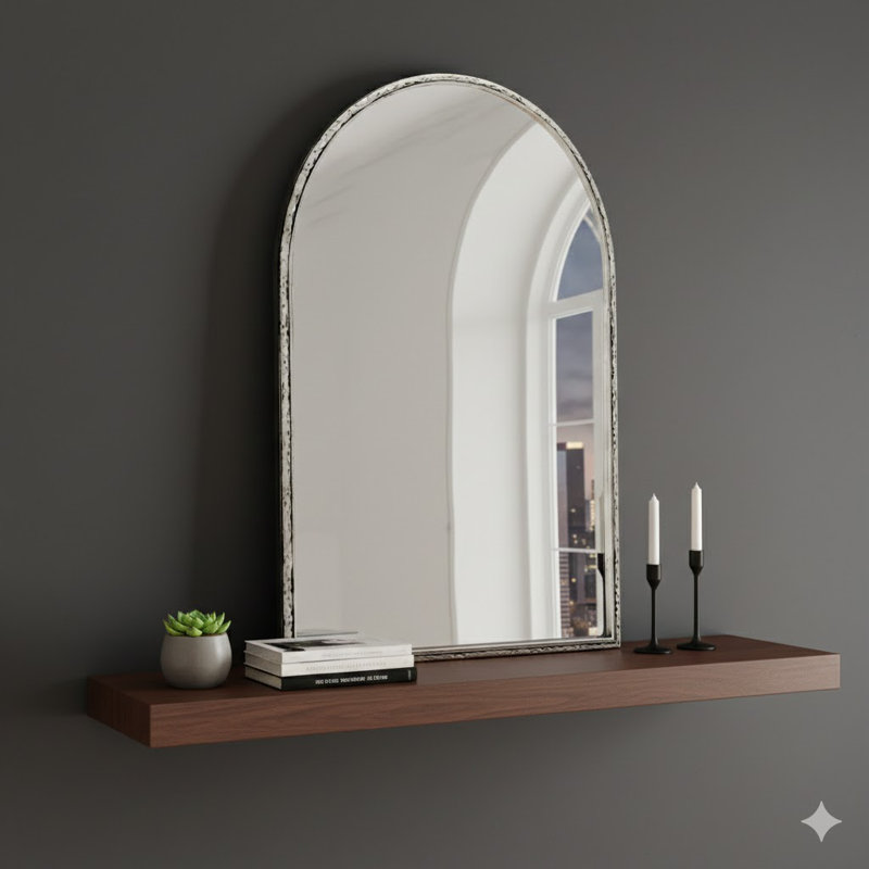 Arched Mirror,Wall Mirror For Bathroom,Vanity Mirror