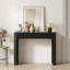 Console cannelée de style moderne Mid-Century de 39,4 po Abdel-891390331-896219952