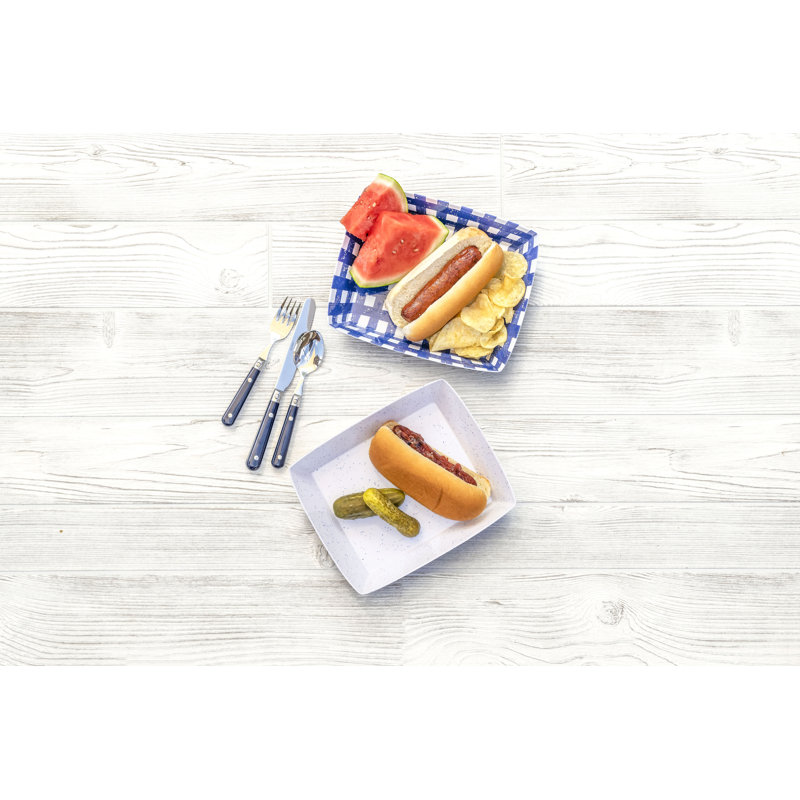 Gracie Oaks Melamine Tray