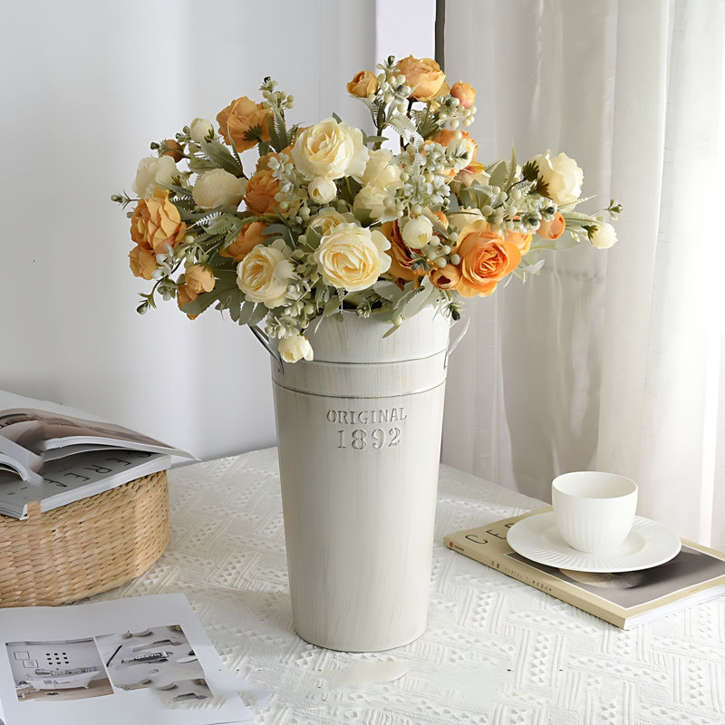 Mixed Assortment Arrangement, Orange/White