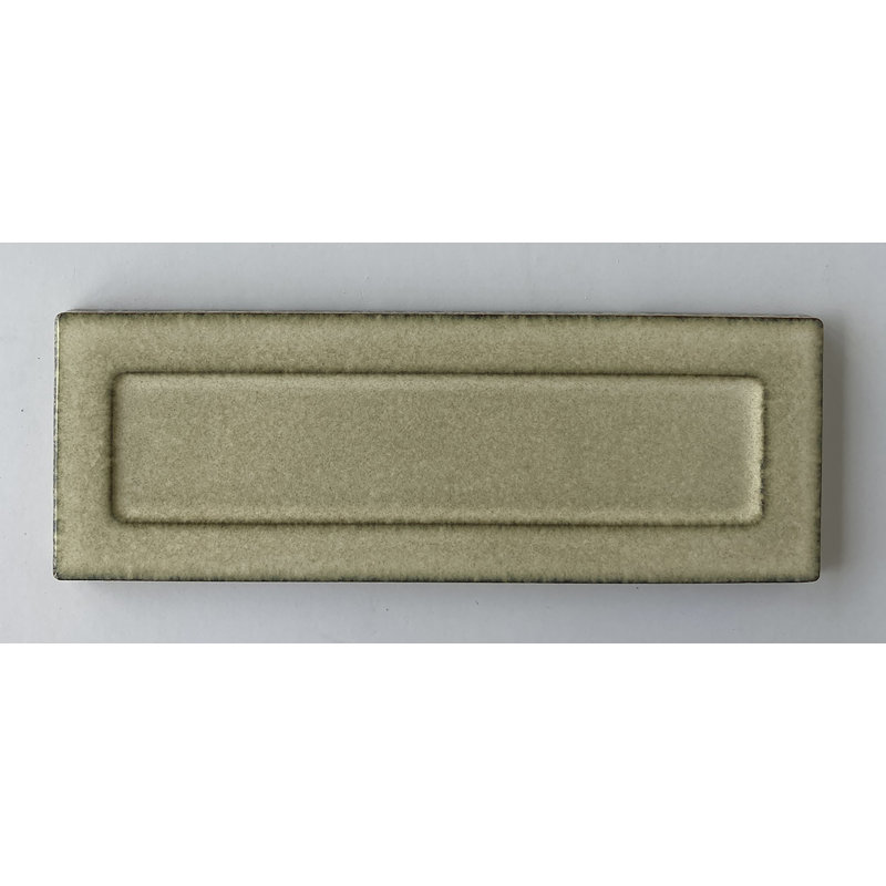 Caudro 3" x 9" Ceramic Vintage Subway Tile, Whitewash
