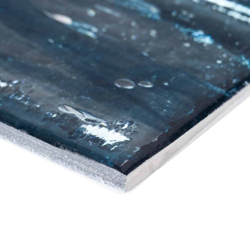 Komorebi 2x12 Brick Polished Glass Subway Tile