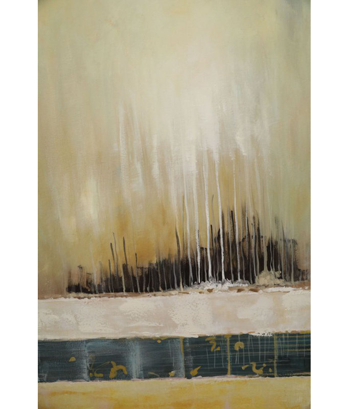 "Soleron", peinture à l'huile sur toile sans cadre 31 "x 47"