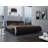 Charilyn Upholstered Profile Sleigh Bed with Faux Leather Headboard,No Box Spring Needed-1130189234-1130189237