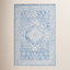 Clarktown Pale Blue Ivory Hand-Tufted Wool Rug