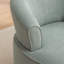 Fauteuil pivotant rembourré en polyester de 33 po de large Armelda-512362524