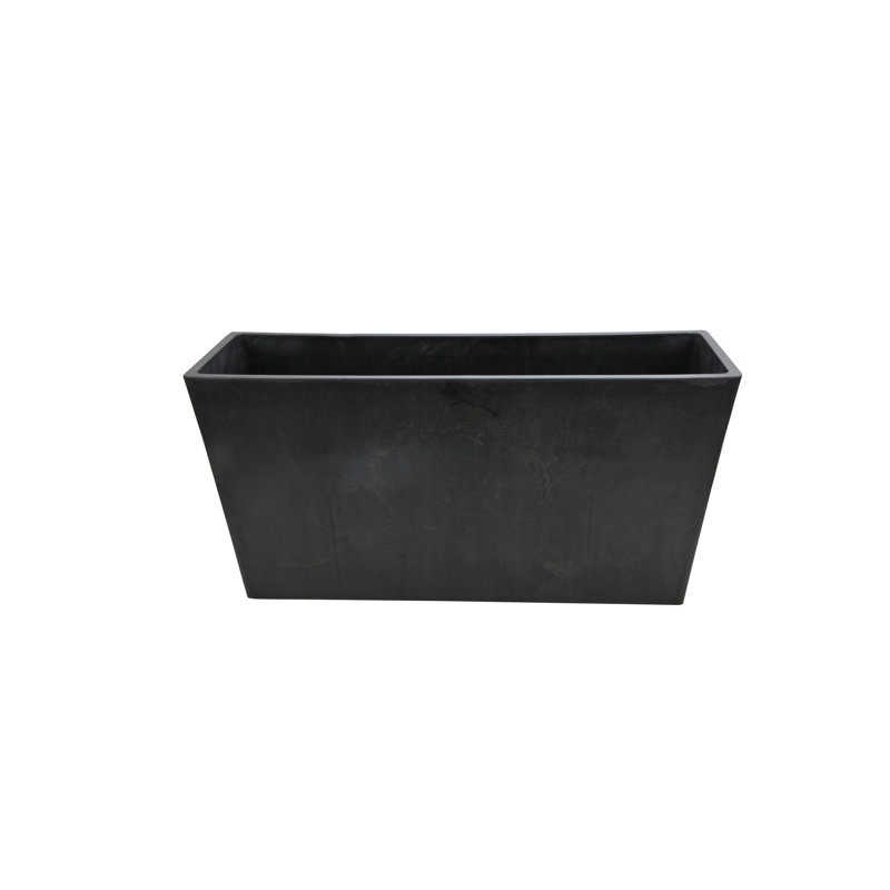 Boîte à fleurs en plastique avec réservoir autonome, H 9 po x l 10 po x P 25 po