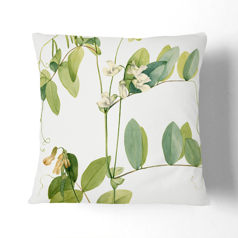 White Pea Scatter Cushion, Stone, 40cm H x 40cm W x 15cm D
