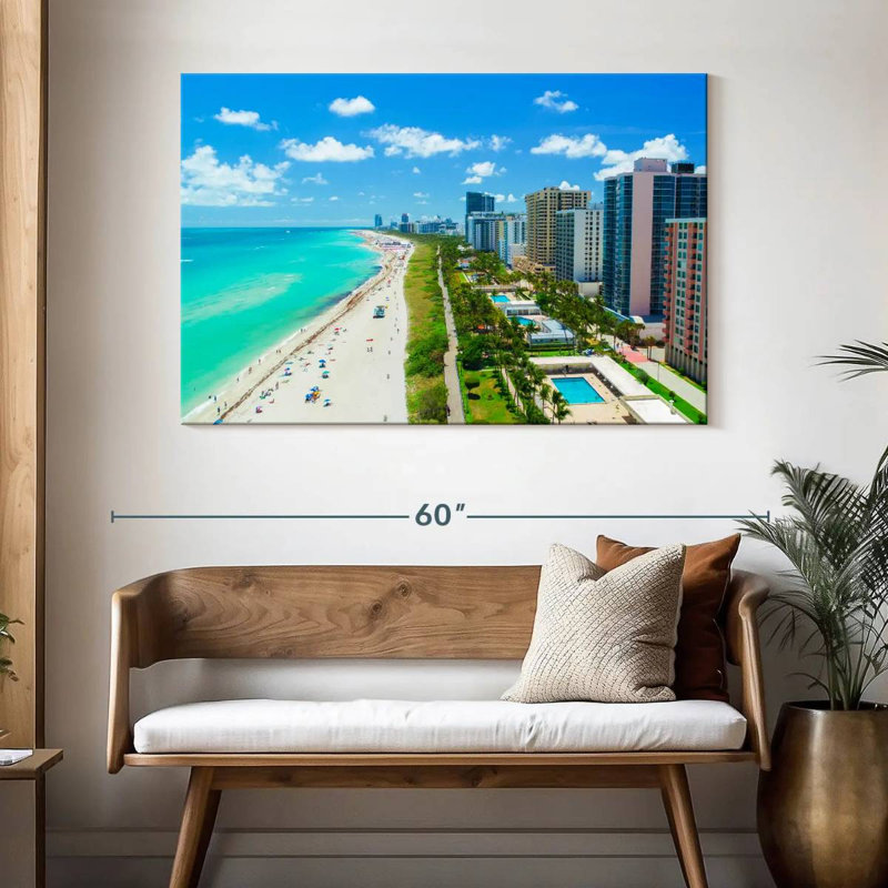 Nicci Miami's South Beach, H 32 po x l 48 po