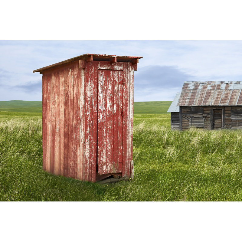 Barn Scene XIII by James McLoughlin - Photograph, 61cm H x 91cm W, Black Floater Framed