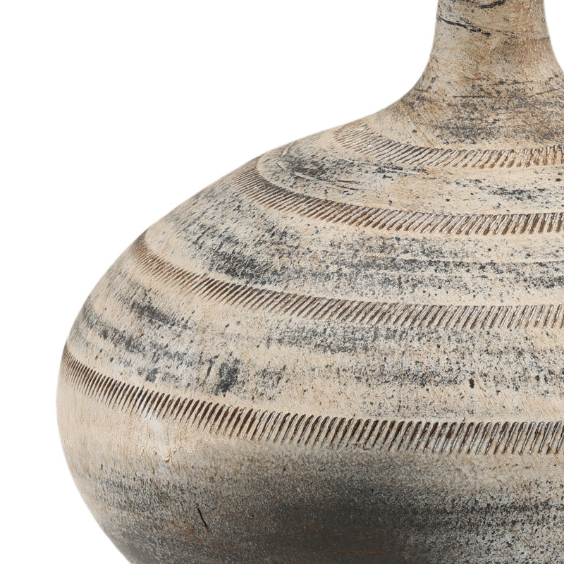 Vase Ysabeau noir antique