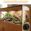 Terrarium 120 gallons avec support 4X2X2 et armoire de rangement