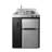 Summit Appliance All-In-One Combo Kitchens 3.2 Cubic Feet cu. ft. Mini Fridge with Freezer Kitchenette
