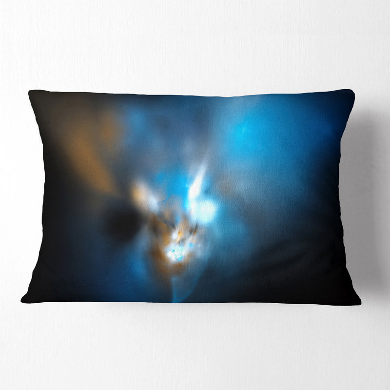  Coussin abstrait fractal Mystic, Rectangulaire, 12 po x 20 po
