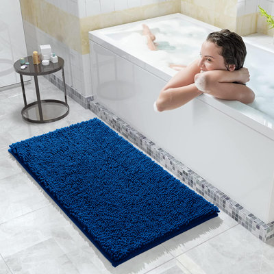 Neance Rectangle Non-Slip Bath Mat