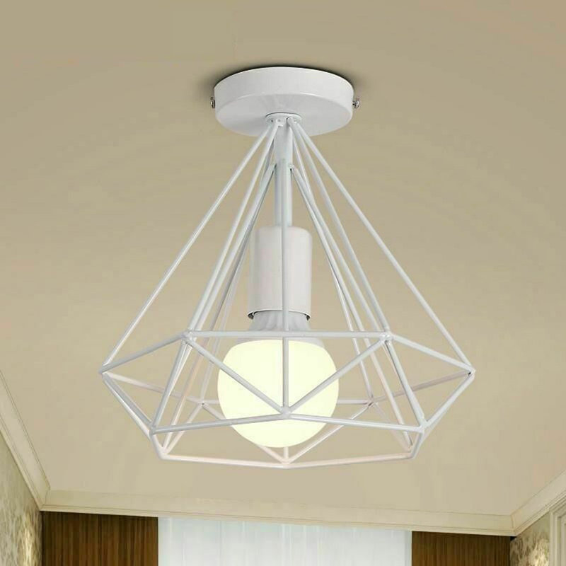 Alresford Flush Mount, White