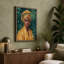 Golden Wrap in Green Boho 1 Piece Wrapped Canvas Wall Art-1361226391-1361226376