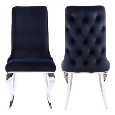 Hasnat 20.1'' H Tufted Upholstered Side Chair