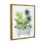 «Mixed Plant Leaves Antique Bathroom Tub Jet Black Floating Canvas Floating Canvas» par Grace Popp-498352069-498352090
