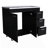 Utility Sink Cabinet Telford, Kitchen, Black