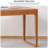Rectangular Modern Cherry Solid Wood Writing Desk-210098203