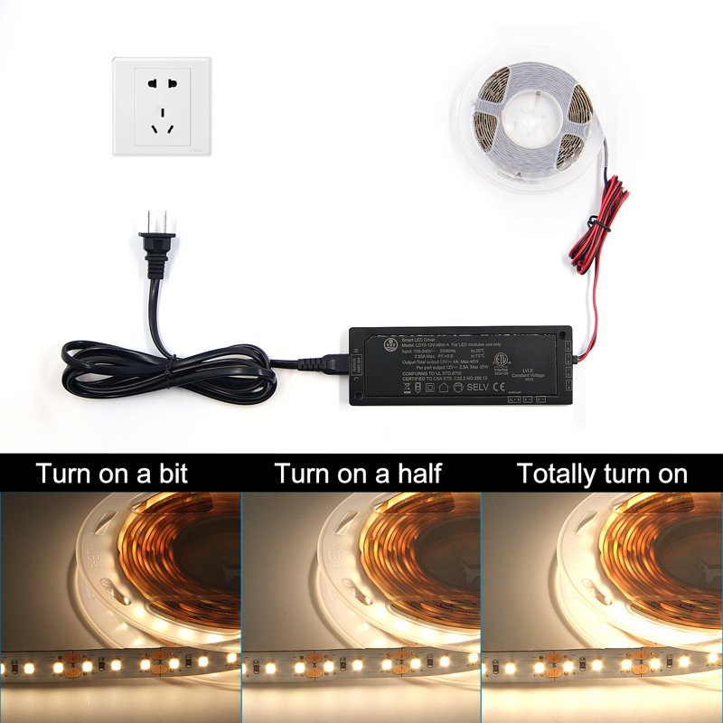 Transformateur électronique DEL 12 V 22 W à DEL blanc, 48 W