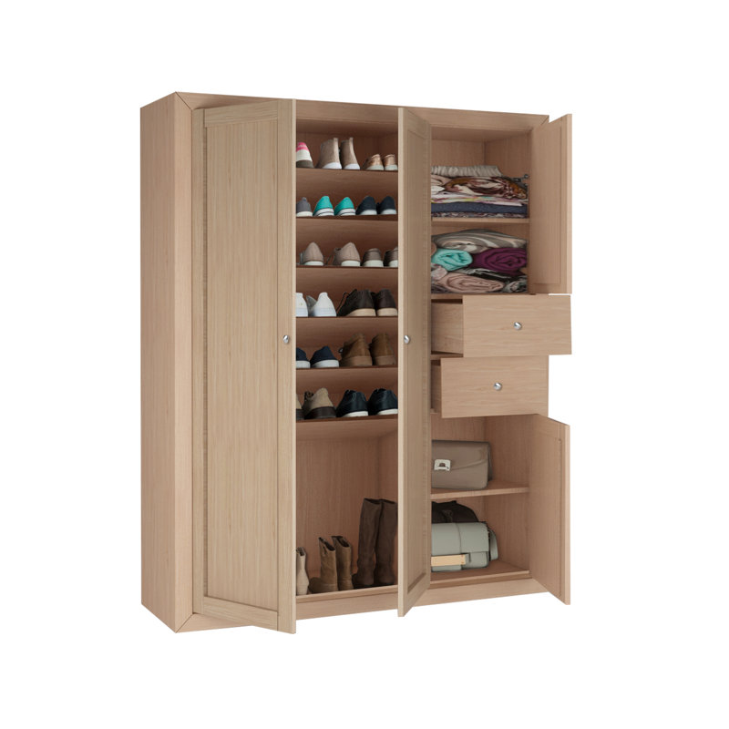 Jamie Shoe Storage Cabinet, Sonoma Oak