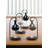 WHITE TEAR DROP OIL WARMER