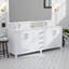 Meuble-lavabo double blanc 84 po X P 22 po D-412270601