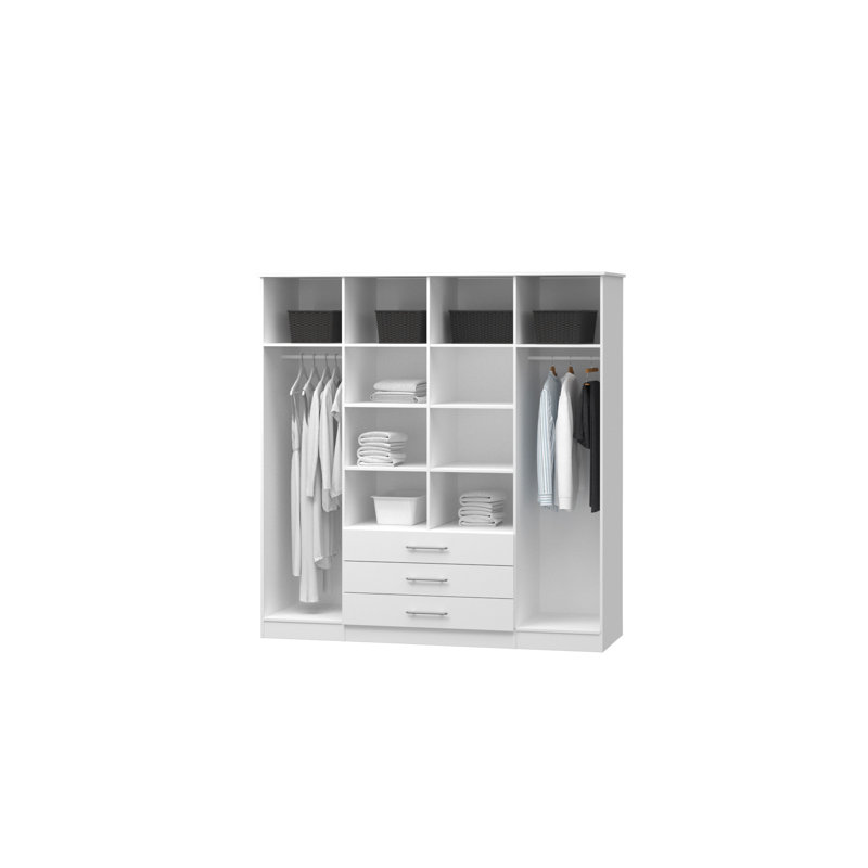 Dziadul 4 Door Manufactured Wood Wardrobe