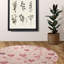 Tapis tressé Sweet Pink Love Bursts-106464339