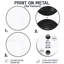 Moon Moon Simplicity - Décoration murale ronde fantaisie en métal-1038255232