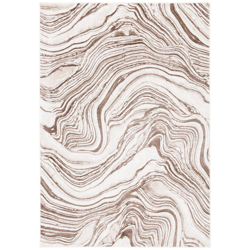 Viktor 500 Performance Abstract Rug, Rectangle 5'3" x 7'6"