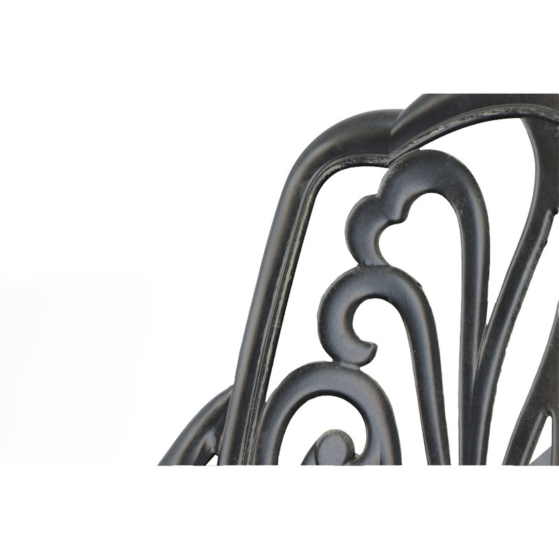 Chaise de patio avec coussin Gawain