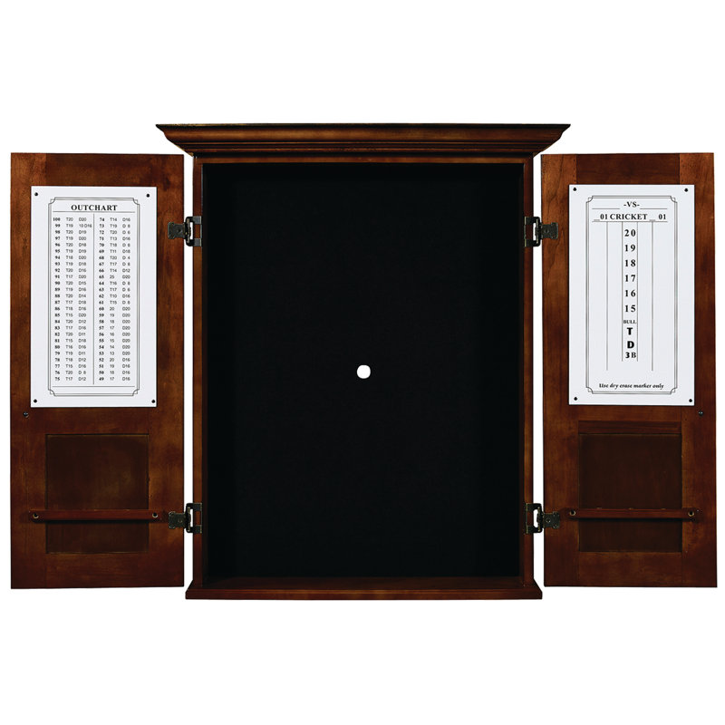 Armoire à fléchettes carrée, Châtaigne