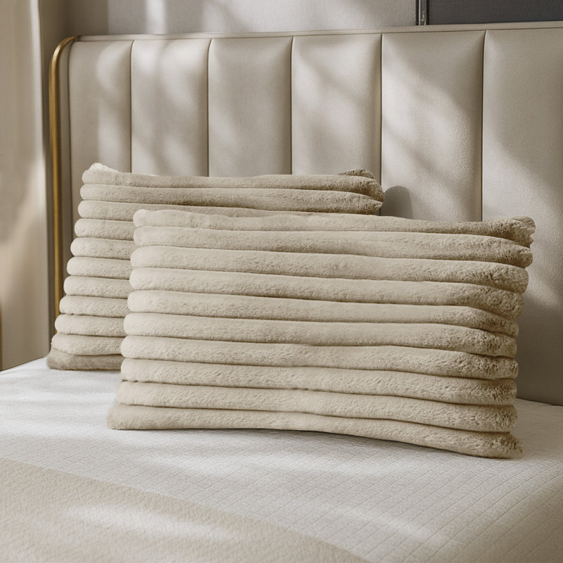 17 Stories Pillow Case, Brown