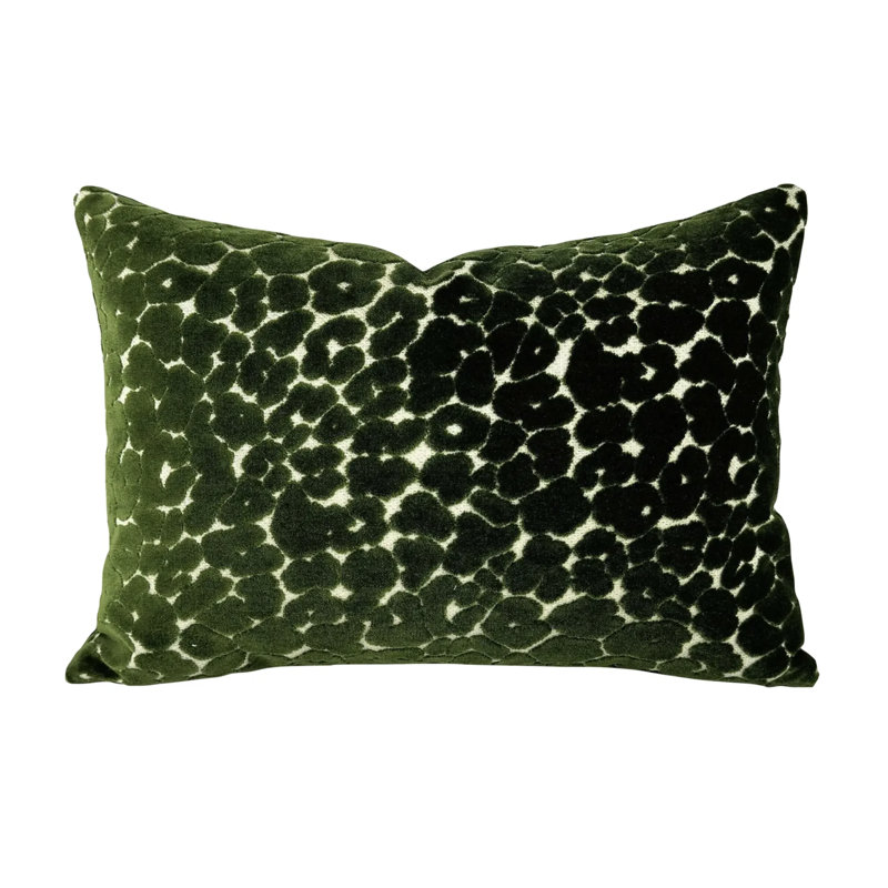 Velvet Lumbar Pillow Cover & Insert